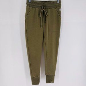 Free People Movement Size XS Green Sunny Skinny Jogger Sweatpants